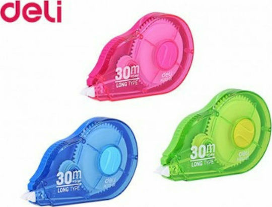 Deli Correction Tape (Μiscellaneous colours) 12pcs