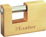 Master Lock 607EURD Steel Padlock Monoblock with Key 76mm 1pcs