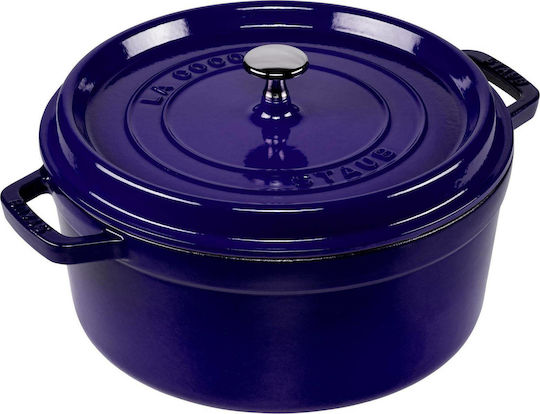 Staub Cocotte Rotundă Adâncă 5.2lt 24cm