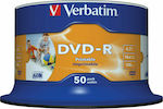 Verbatim Beschreibbare DVD-R 16x 4.7GB Kuchenbox 50Stück