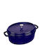 Staub Γάστρα Οβάλ Μαντεμένια 31cm 5.5lt
