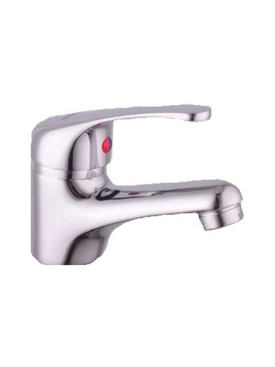 802068 Mixing Sink Faucet Silver