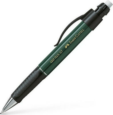 Faber-Castell Plus Mechanischer Bleistift 0.7mm mit Radiergummi Grün