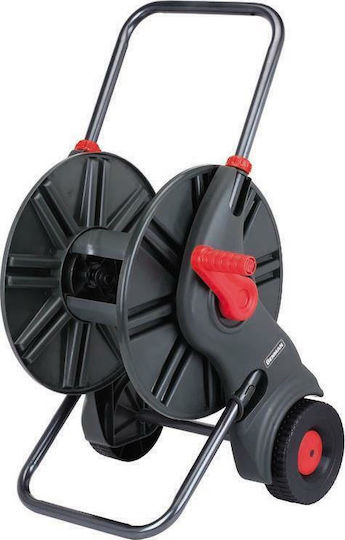 Benman Wheeled Garden Hose Reel for Hose up to 60m with Rewind Handle