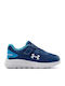 UA JR Inf Surge 2 AC Αθλητικά Παιδικά Παπούτσια Running με Σκρατς Μπλε