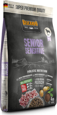 Belcando Senior Sensitive 4kg Dry Food Grain Free for Senior Dogs with Poultry and Rice