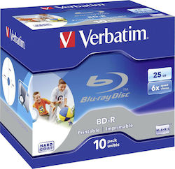 Verbatim Записваеми BD-R 25GB 10 бр Verbatim Записваеми BD-R 25GB 10 бр