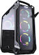 Cougar Panzer MAX-G Gaming Full Tower Κουτί Υπολογιστή με Πλαϊνό Παράθυρο Μαύρο