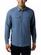 Silver Ridge 2.0 Men's Shirt with Long Sleeves Navy Blue