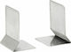 Metal Bookend in Silver Color 10x13.2x16cm.