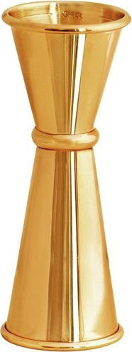 Horecabar Double Bar Spirit Measure 25/50ml Gold