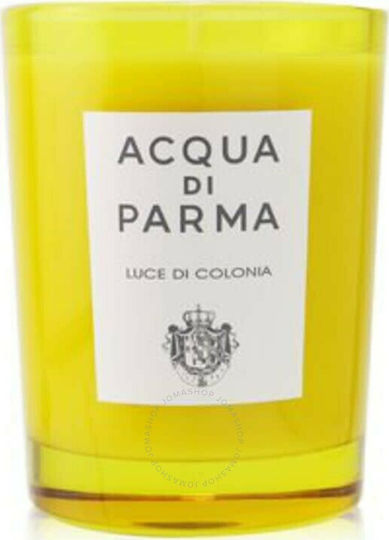 Acqua di Parma Scented Candle Jar with Scent Luce Di Colonia Yellow 200gr 1pcs