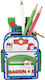 Hölzern Stifthalter 1Stück 9.5x9x15cm
