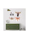 RoomMates Decor Детска стикерна за стена Стена Sleepy Woodland Animals 13бр