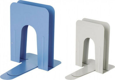 Metal Bookend in Blue Color Height 18.6cm.