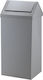Mopatex Metal Coș de gunoi Deșeuri 45lt Inox