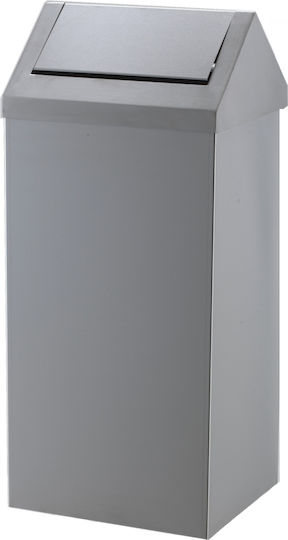Mopatex Metal Coș de gunoi Deșeuri 45lt Inox