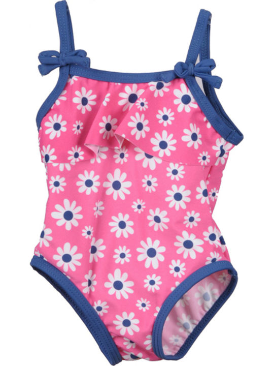 Losan 018-4001AL Kids Swimwear One-Piece Fuchsia