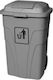Mopatex Plastic Wheeled Waste Bin 240lt Gray