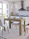 Table Dining Room Collapsible Wooden Sonoma 120x60x76cm