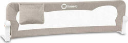 Lionelo Eva Foldable Bed Rails made of Fabric Beige Melange 150x42x35εκ. 1pcs