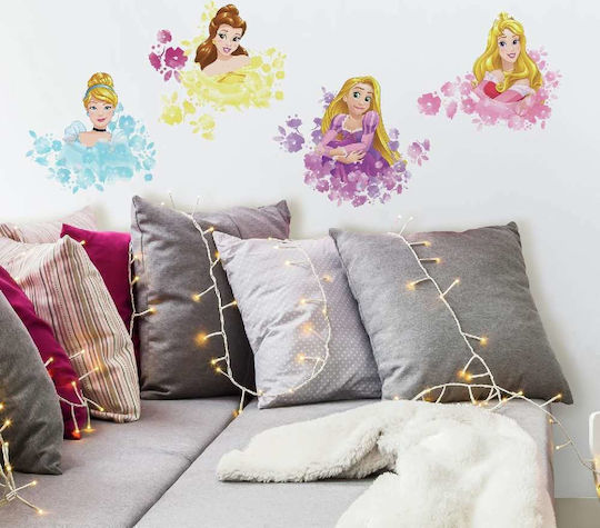 RoomMates Decor Παιδικό Διακοσμητικό Αυτοκόλλητο Τοίχου Disney Princess Floral
