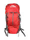 Polo Voyager 55+ Waterproof Mountaineering Backpack 55lt Red 9-02-053-03