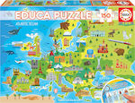 Kids Puzzle Map Of Europe for 6++ Years 150pcs Educa