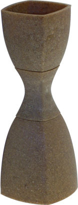 The Bars Διπλή Μεζούρα Ποτών με Χωρητικότητα 20/40ml Bronze