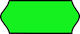 1000 Self-Adhesive Label Rolls for Label Printer Green 26x12mm 54pcs