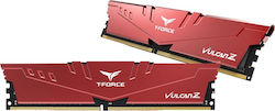 TeamGroup T-Force Vulcan Z 32GB DDR4 RAM με 2 Modules (2x16GB) και Ταχύτητα 3600 για Desktop