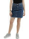 Levi's Decon Iconic Denim High Waist Mini Skirt in Blue color