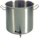 JDS Stainless Steel Pressure Cooker Capacity 52lt with Diameter 40cm and Height 40cm.