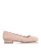 Envie Shoes Suede Ballerinas Beige