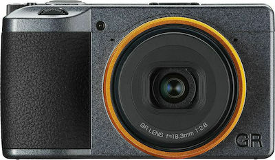 Ricoh GR III Compact Φωτογραφική Μηχανή 24.24MP με Οθόνη 3" και Ανάλυση Video 640 x 480 pixels Street Ediiton Μαύρη