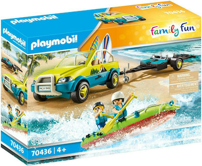 Playmobil® Family Fun - Beach Car with Canoe (70436)