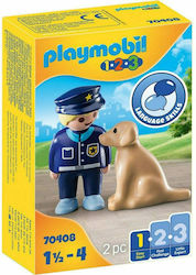 Playmobil 123 Police Officer with Dog για 1.5 ετών