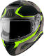 MT Thunder 3 SV Turbine C3 Matt Fluor Yellow Κράνος Μηχανής Full Face DOT / ECE 22.05