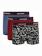 Men's Boxers Multicolour with Patterns 3Pack