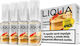 Liqua Ready-to-use E-Liquid Turkish Tobacco with Smoking Flavor 12mg 10ml 4pcs