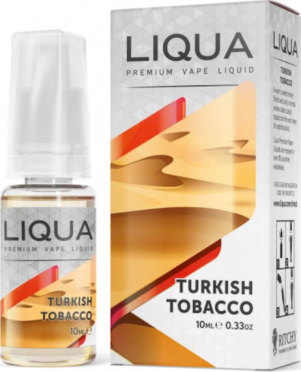 Liqua Ready-to-use E-Liquid Turkish Tobacco with Smoking Flavor 12mg 10ml