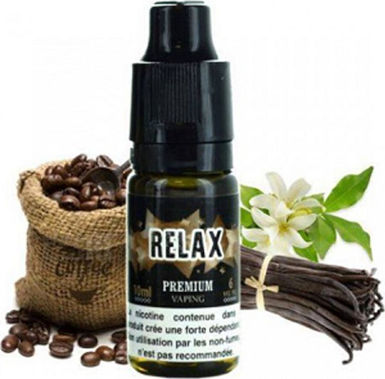 E-Liquid France Ready-to-use E-Liquid Relax with Smoking Flavor 6mg 10ml