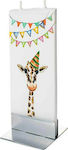 Κερί Flatyz- Happy Birthday Giraffe D1746