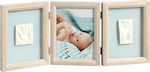 Baby Art Rahmen für Babyabdruck My Baby Touch Double aus Holz für Jungen Stormy