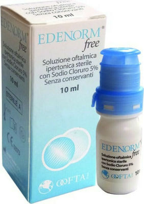 Sooft Italia Edenorm Free 5% Οφθαλμικές Σταγόνες 10ml