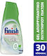 Finish Power Gel Gel Dishwasher Detergent Environmentally Friendly 600ml 30 Doses