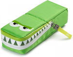 Carioca Gnam Pencil Case with 1 Compartment Green