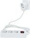 REV Power Strip 3 Positions with Switch and Cable 1.5m