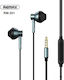 Remax RM-201 In-ear Handsfree with 3.5mm Connec...