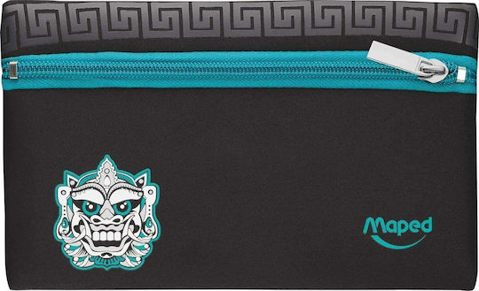 Maped Ethnic Pencil Case with 1 Compartment Black/Blue